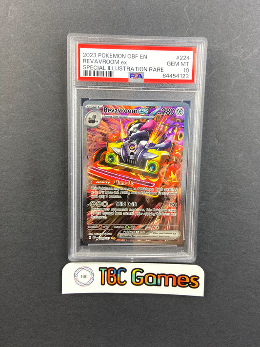 Revaroom ex Obsidian Flames 224/197 PSA 10