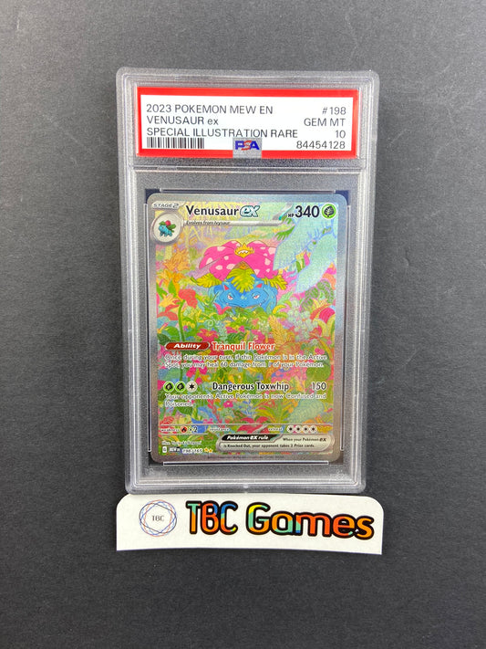 Venusaur ex 151 198/165 PSA 10