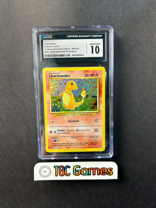 Charmander Classic Collection CLC 001/034 CGC 10