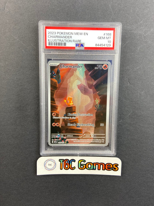 Charmander 151 168/165 PSA 10