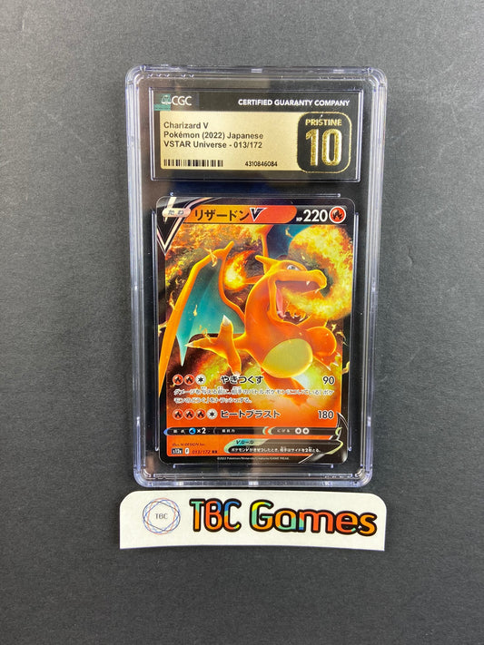 Charizard VSTAR Universe 013/172 Japanese Pristine CGC 10