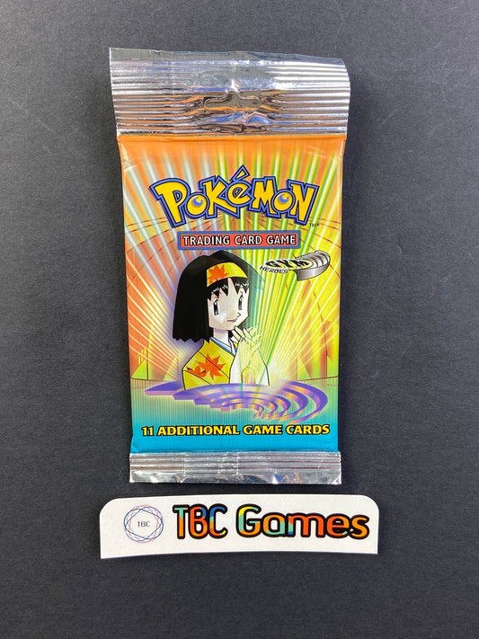 Pokemon TCG: Gym Heroes Unlimited Booster Pack Long Crimp (Erika)