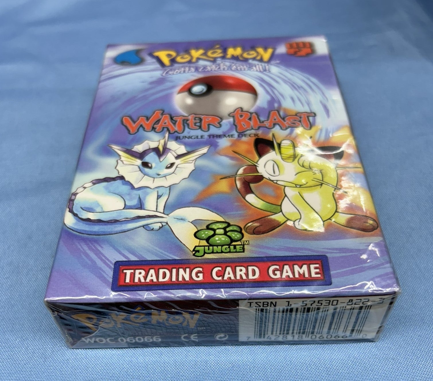 Pokemon TCG: Water Blast Jungle Vaporeon Theme Deck Sealed TBC Games Pokemon TCG: Water Blast Jungle Vaporeon Theme Deck Sealed TBC Games