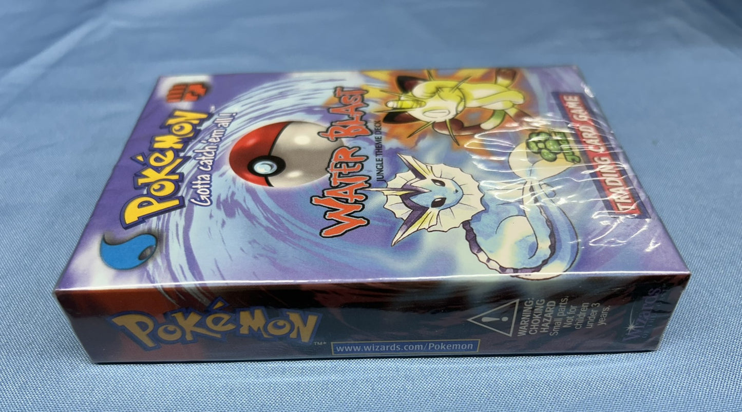 Pokemon TCG: Water Blast Jungle Vaporeon Theme Deck Sealed