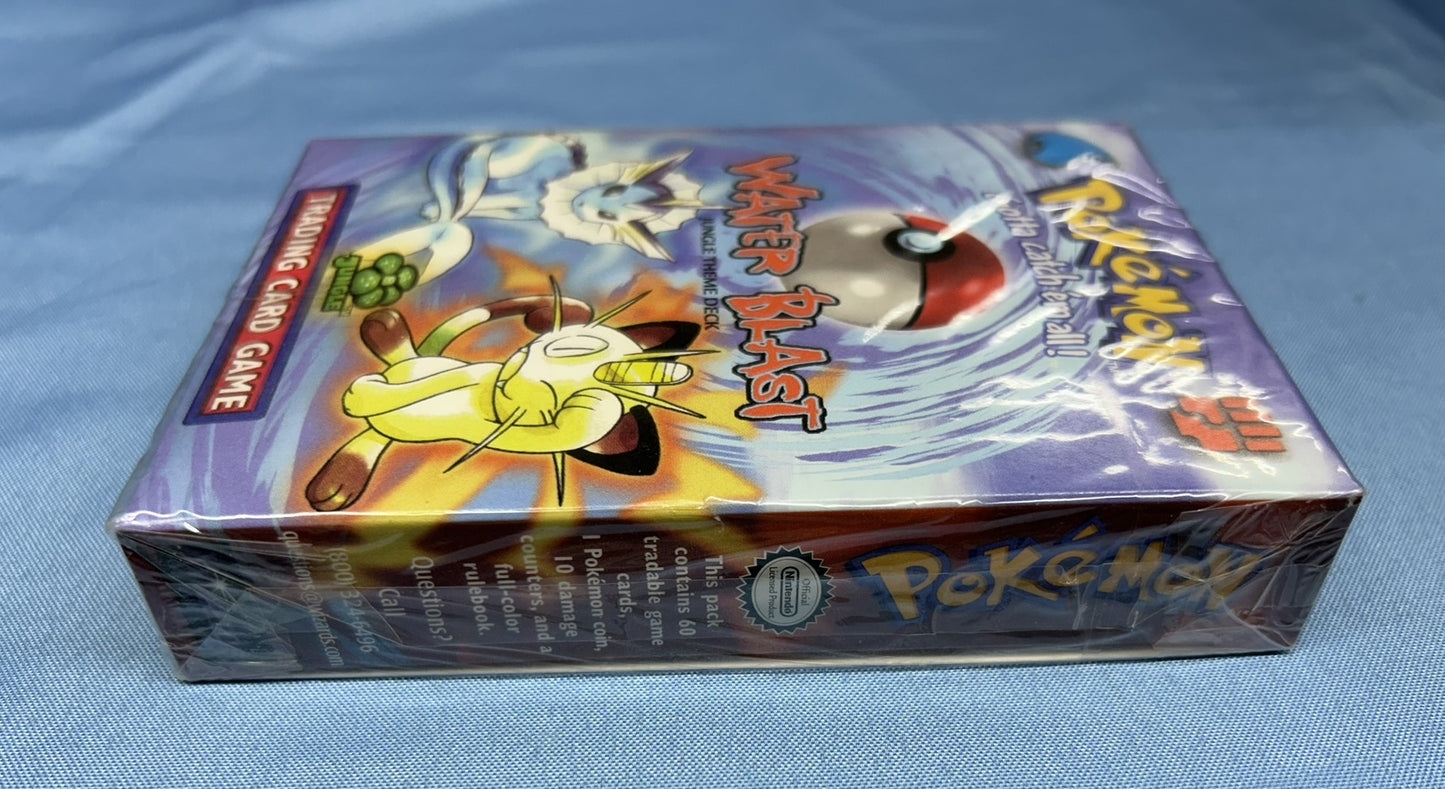 Pokemon TCG: Water Blast Jungle Vaporeon Theme Deck Sealed