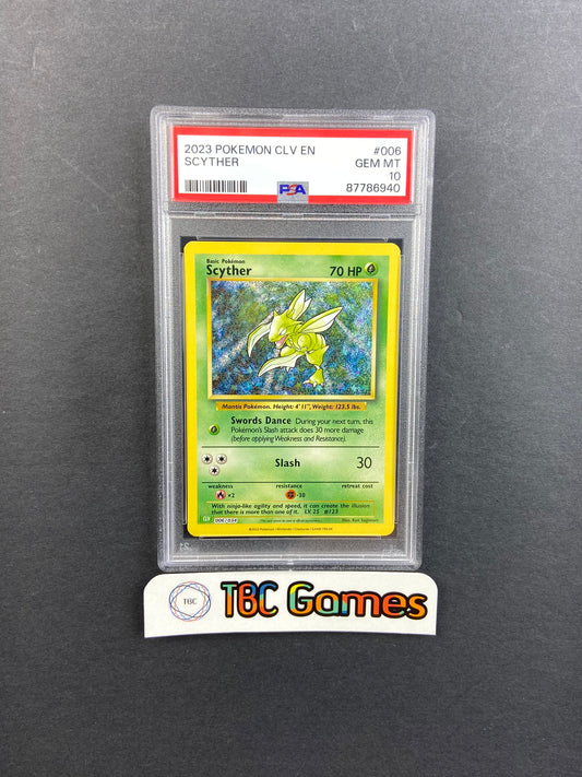 Scyther Classic Game CLV 006/034 PSA 10