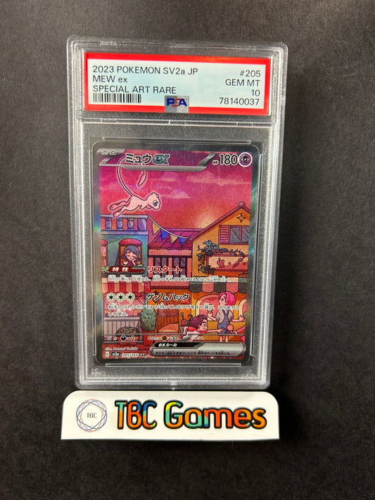 Mew ex 151 sv2a 205/165 SAR Japanese PSA 10