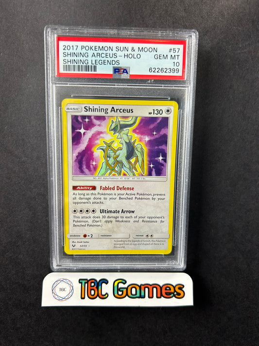 Shining Arceus Shining Legends 57/73 PSA 10