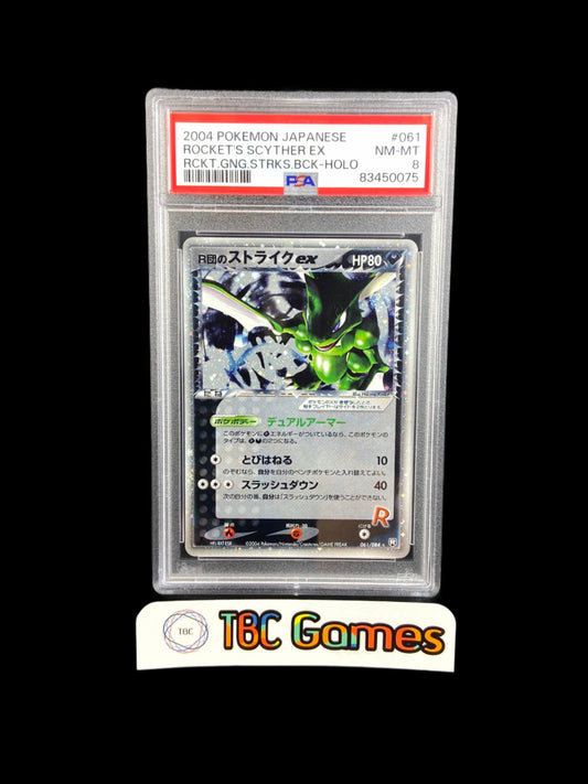 Rocket's Scyther Rocket Gang Strikes Back 061/084 Japanese PSA 8