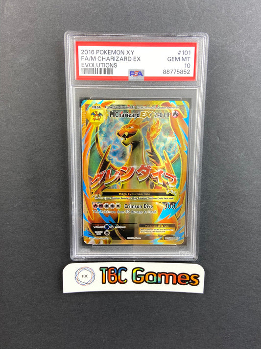 M Charizard EX Evolutions 101/108 PSA 10