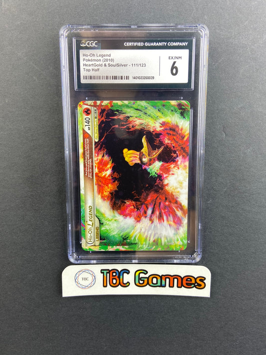 Ho-Oh Legend Top Heartgold SoulSilver 111/123 CGC 6