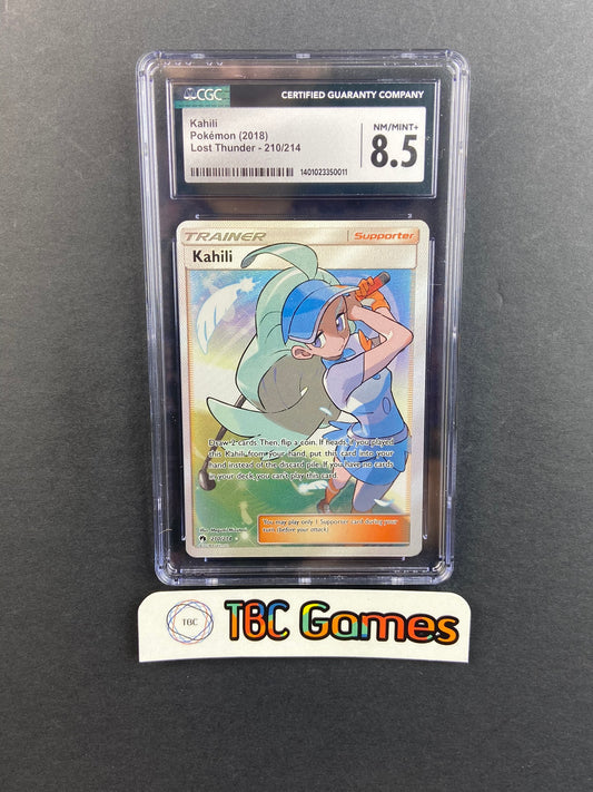 Kahili Lost Thunder 210/214 CGC 8.5