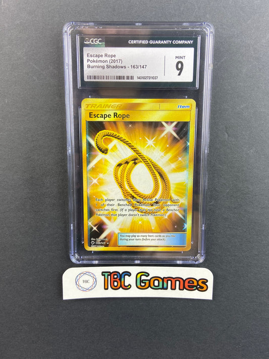 Escape Rope Burning Shadows 163/147 CGC 9