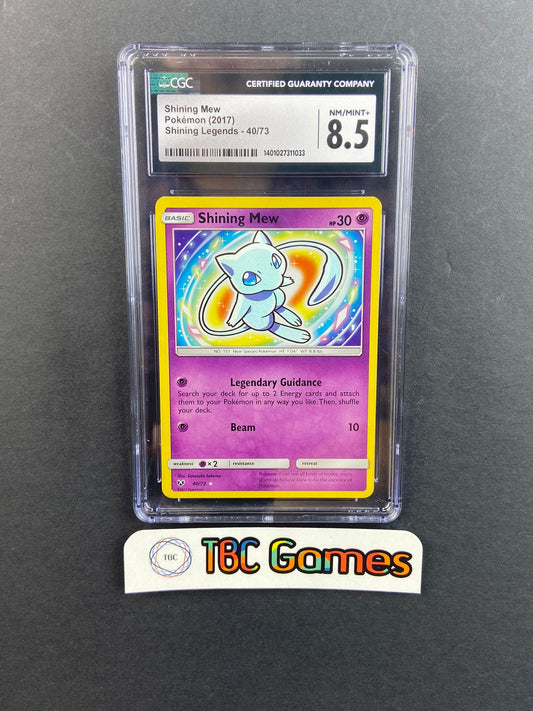 Shining Mew Shining Legends 40/73 CGC 8.5
