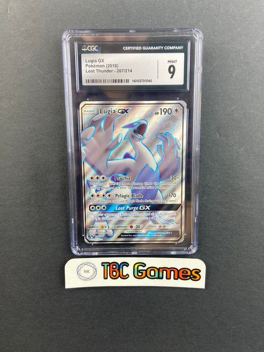 Lugia GX Lost Thunder 207/214 CGC 9