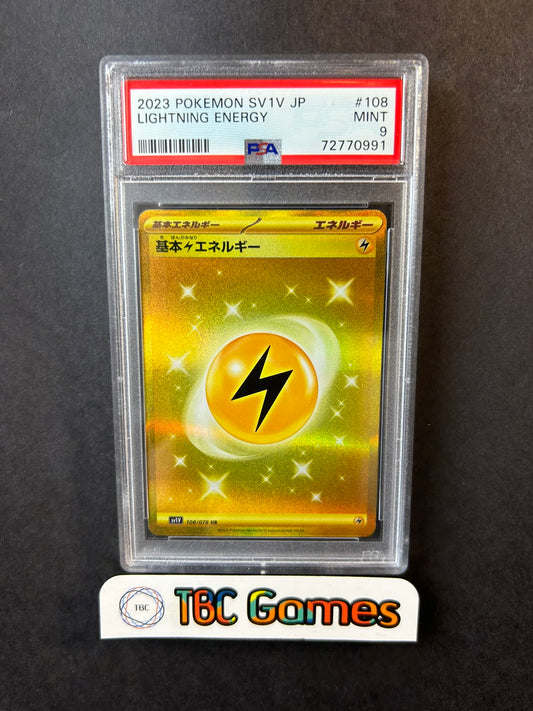 Lightning Energy sv1V 108/078 Japanese PSA 9