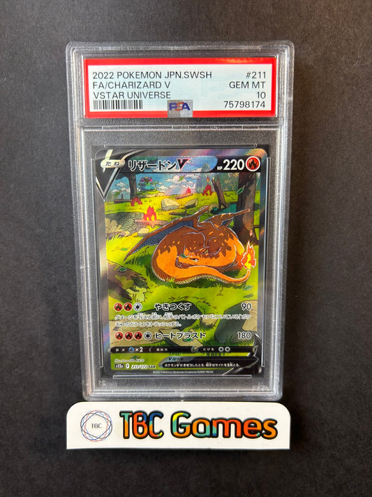 Charizard V VSTAR Universe s12a 211/172 Japanese PSA 10