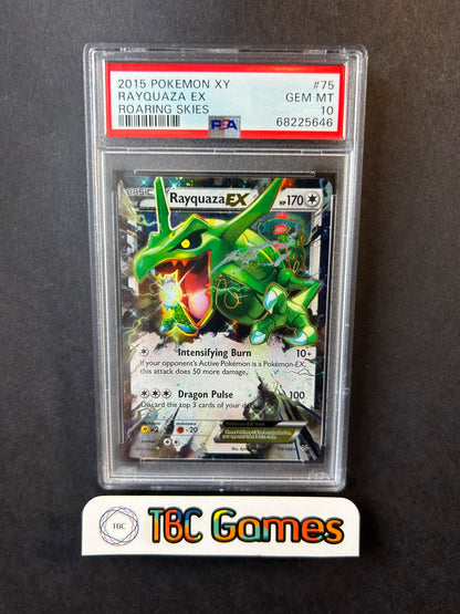 Rayquaza EX Roaring Skies 75/108 PSA 10