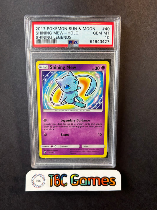 Shining Mew Shining Legends 40/73 PSA 10