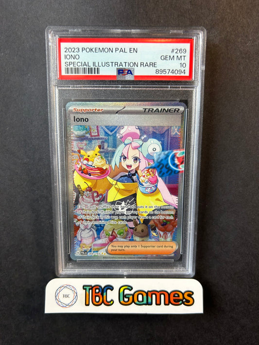 Iono Paldea Evolved PAL 269/193 PSA 10