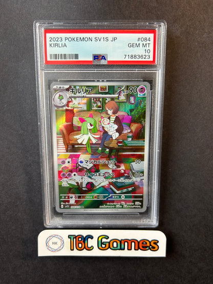 Ralts Kirlia Gardevoir ex sv1S 101/078 Japanese Sequential PSA 10