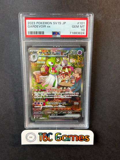 Ralts Kirlia Gardevoir ex sv1S 101/078 Japanese Sequential PSA 10