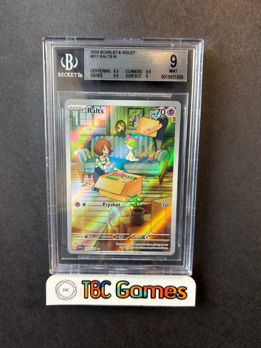 Kirlia Scarlet & Violet Base SV1 212/198 BGS 8.5