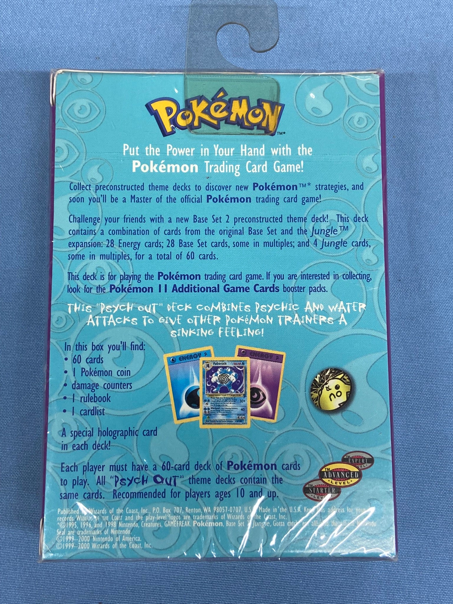 Pokemon TCG: Base Set 2 Psych Out Theme Deck Sealed Pokemon TCG: Base Set 2 Psych Out Theme Deck Sealed