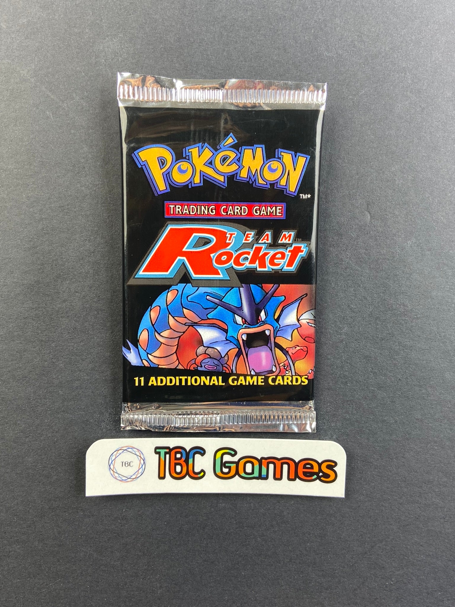 Pokemon TCG: Team Rocket Unlimited Booster Pack (Gyarados) TBC Games Pokemon TCG: Team Rocket Unlimited Booster Pack (Gyarados) TBC Games