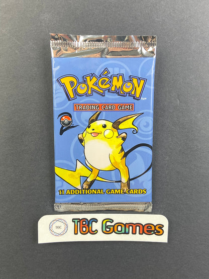 Pokemon TCG: Base Set 2 Booster Pack (Raichu) TBC Games Pokemon TCG: Base Set 2 Booster Pack (Raichu) TBC Games