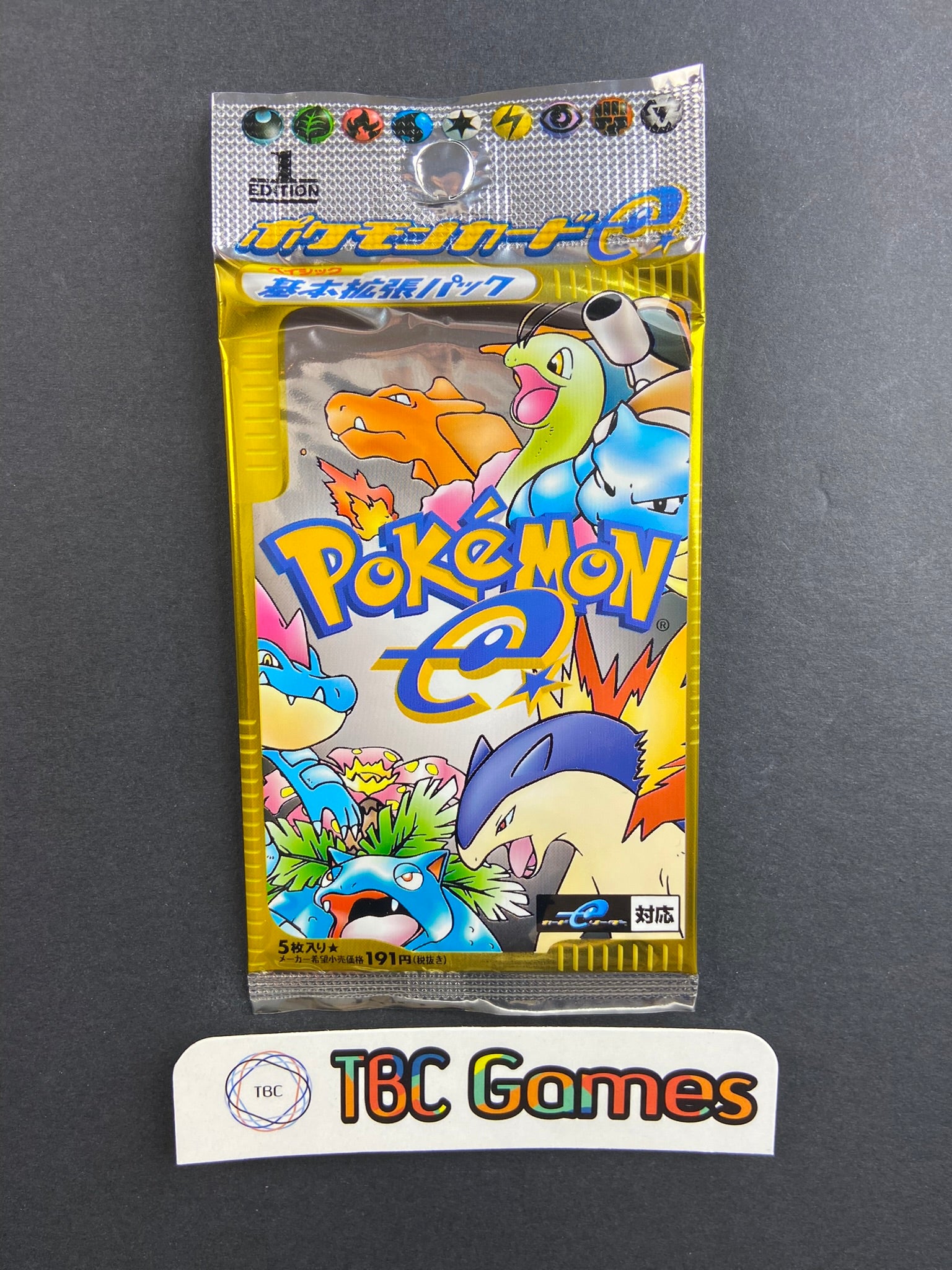 Pokemon TCG: Expedition 1st Edition Japanese Booster Pack TBC Games Pokemon TCG: Expedition 1st Edition Japanese Booster Pack TBC Games