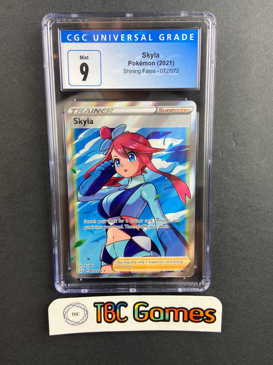 Skyla Shining Fates 072/072 CGC 9