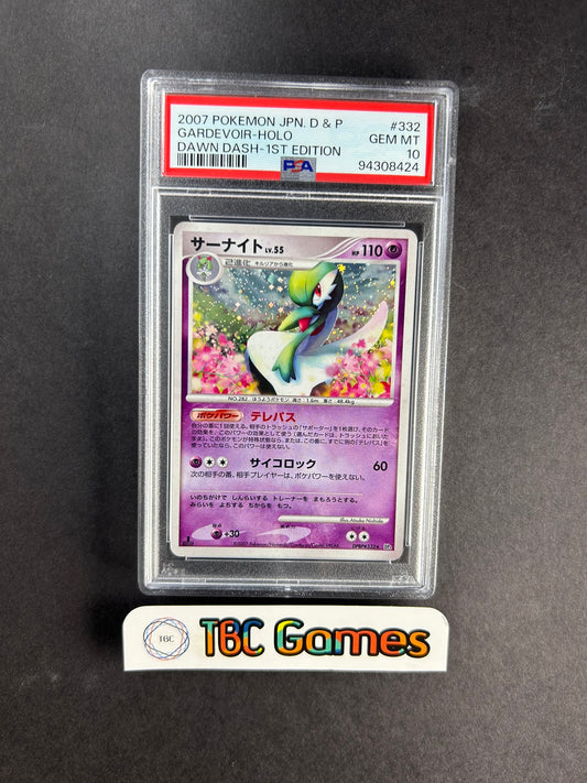 Gardevoir Dawn Dash 1st Edition Holo DPBP 332 DP4 Japanese PSA 10