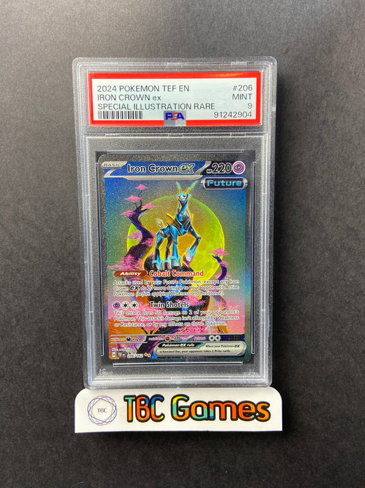 Iron Crown ex Temporal Forces 206/162 PSA 9