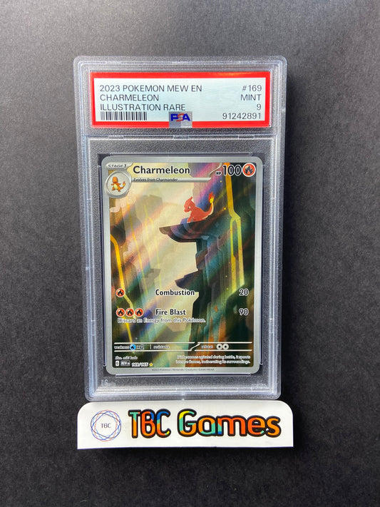 Charmeleon Pokemon 151 169/165 PSA 9