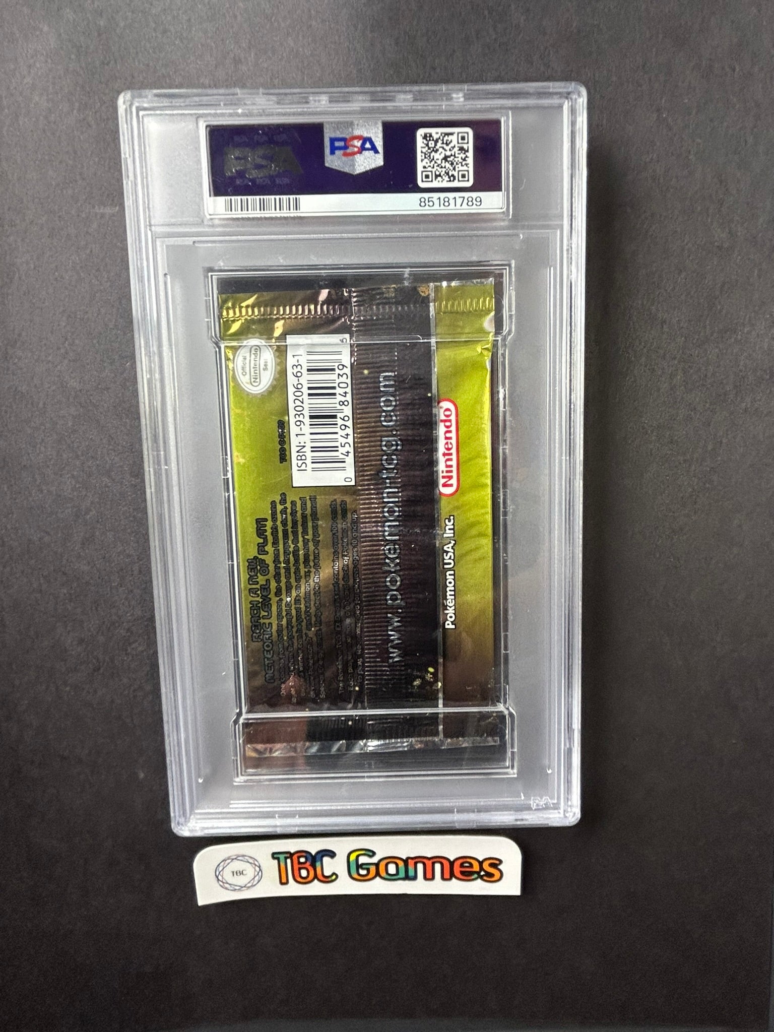 pokemon deoxys booster box Deoxys Booster Pack Foil Pack Normal Form PSA 7 – TBC Games