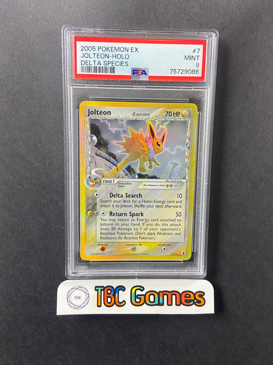 Jolteon Delta Species Holo 7/113 PSA 9