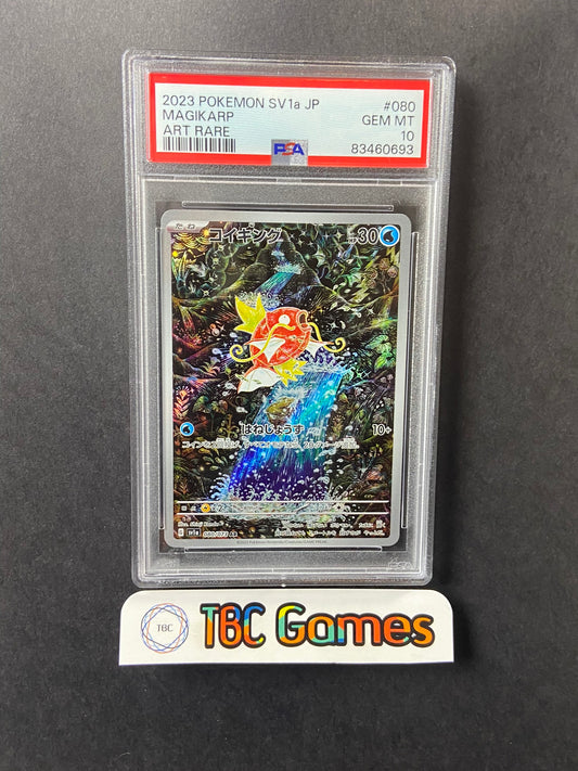 Magikarp Triplet Beat sv1a 080/073 Japanese PSA 10