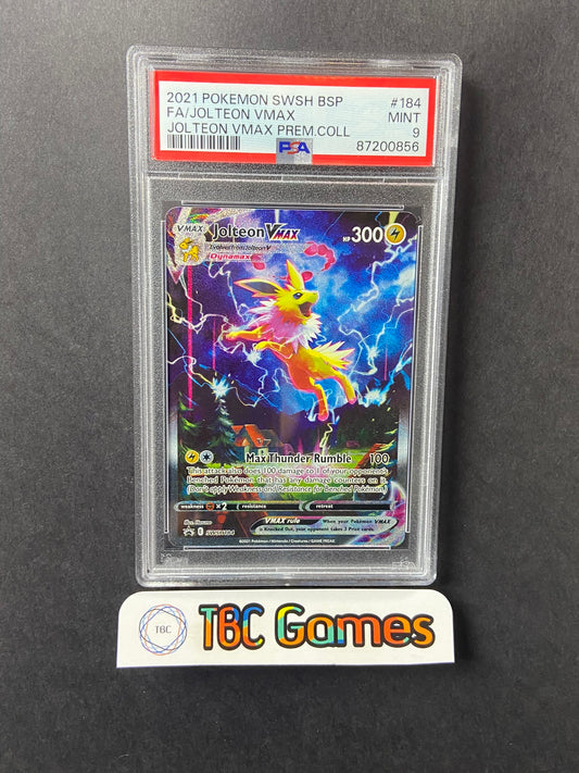 Jolteon VMAX Premium Collection SWSH184 PSA 9