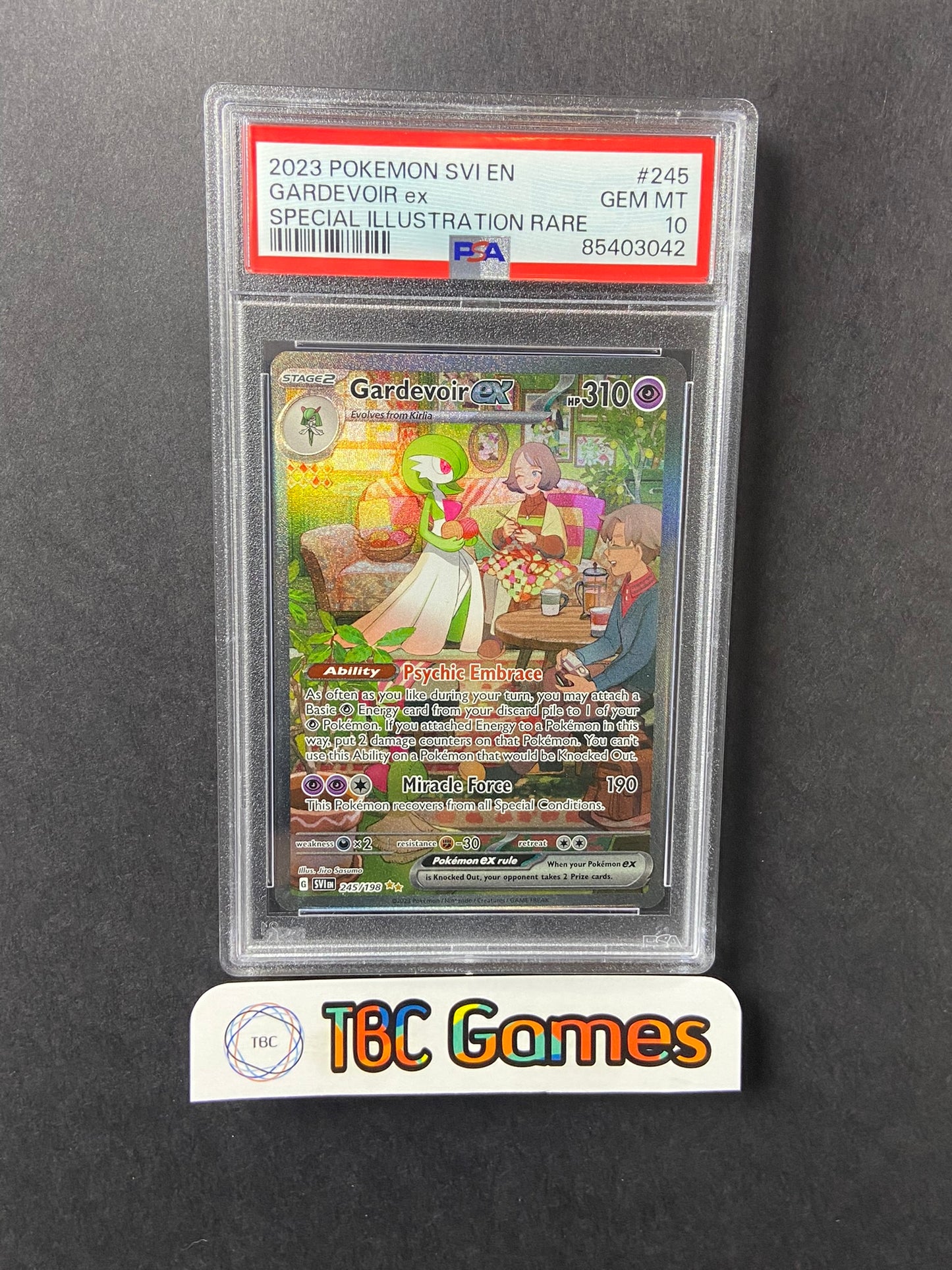 Gardevoir ex Scarlet & Violet Base 245/198 PSA 10 Gardevoir ex Scarlet & Violet Base 245/198 PSA 10