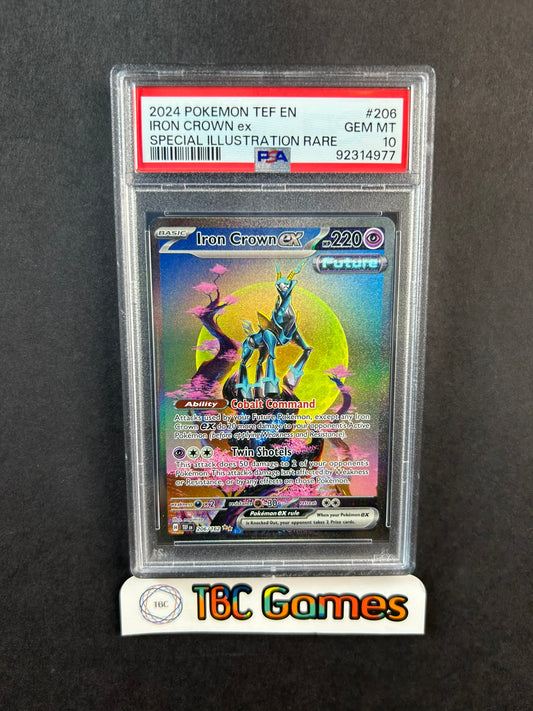 Iron Crown ex Temporal Forces TEF 206/162 PSA 10