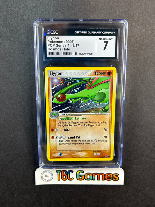 Flygon Pop Series 4 Holo 3/17 CGC 7