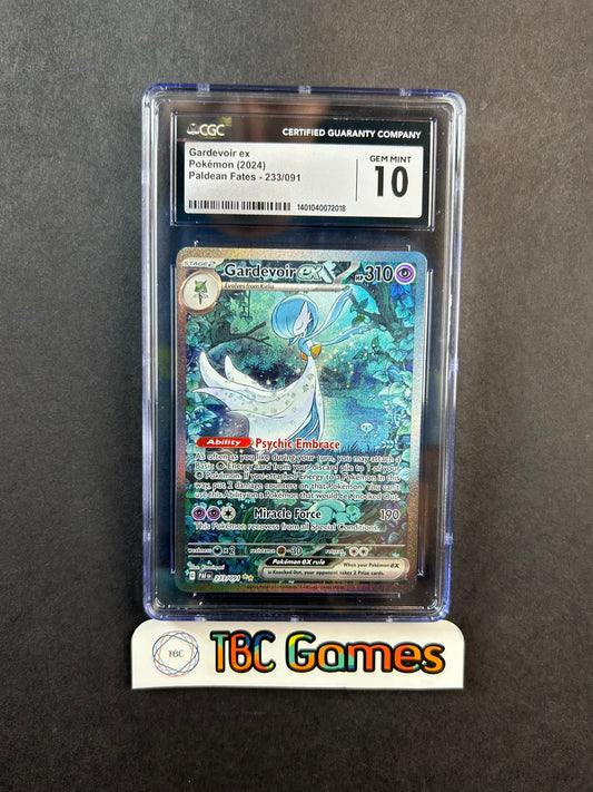 Gardevoir ex Paldean Fates PAF 233/091 CGC 10