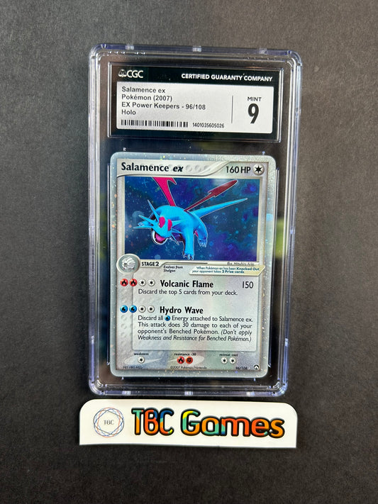 Salamence ex Power Keepers Holo 96/108 CGC 9