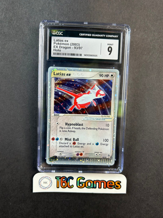 Latias ex Dragon 93/97 CGC 9