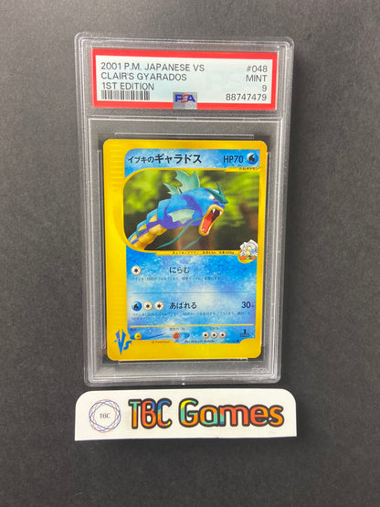 Clair's Gyarados VS Series 1st Edition 048/141 Japanese PSA 9