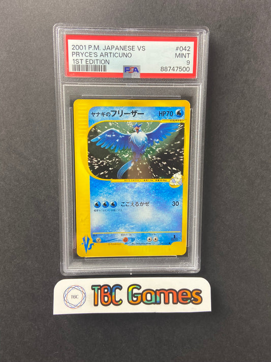 Pryce's Articuno VS Series 1st Edition 042/141 Japanese PSA 9