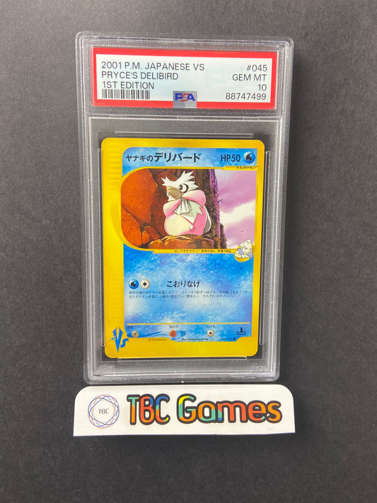 Pryce's Delibird VS Series 1st Edition 045/141 Japanese PSA 10
