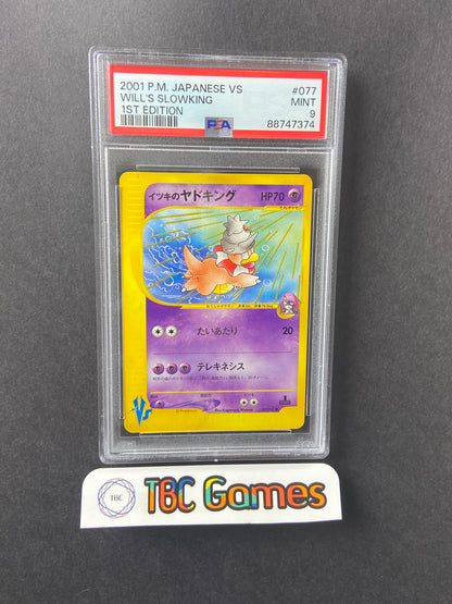 Will's Slowking VS Series 1st Edition 077/141 Japanese PSA 9