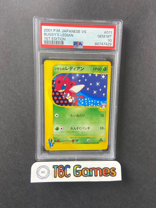 Bugsy's Ledian VS Series 1st Edition 011/141 Japanese PSA 10